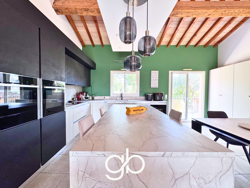 Vente Maison Maison Plain-Pied 128 m2 - 4 pièces - Garage - Piscine  - MURVIEL-LES-MONTPELLIER Murviel les montpellier