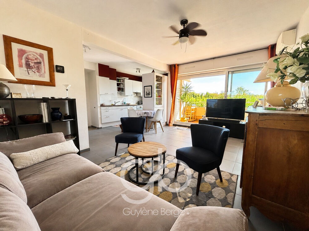 Appartement T3 63,10 m2 à vendre à Montpellier Estanove avec deux loggias et grand garage