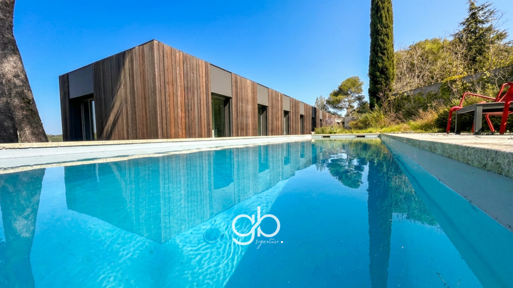 Vente Maison VILLA À VENDRE À CASTELNAU-LE-LEZ - MAISON D'ARCHITECTE DE PLAIN-PIED AVEC PISCINE ET VUE PANORAMIQUE SUR LE P Castelnau le lez