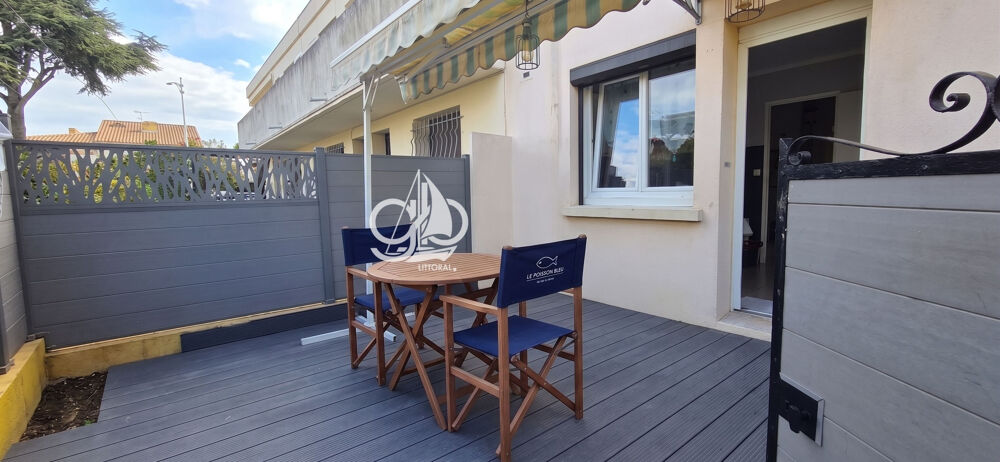 Appartement type P3 2 chambres avec 2 terrasses extérieures Boucanet Grau du roi