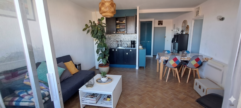 Appartement T2 Carnon Port avec Loggia et Vue Dégagée