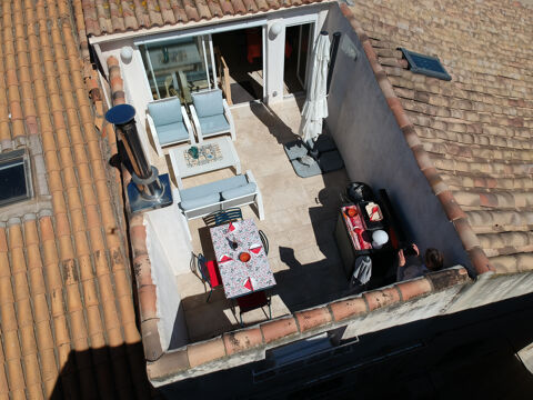   Maison de village rénovée avec tropézienne à Mireval   92 m2   2 chambres   centre ancien Maison - 4 pièce(s) - 92 m²