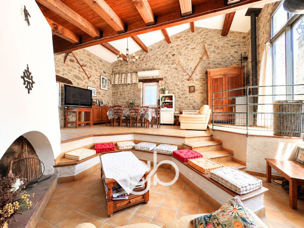 Vente Maison Maison en pierre 4 pièces 115 m2 - Terrasse et cave voûtée - Avène (34260) Avene