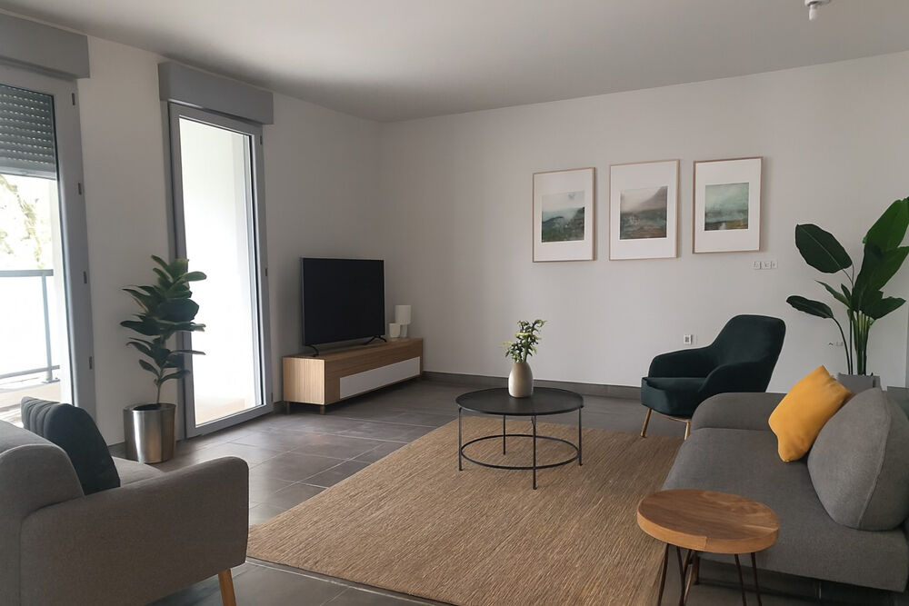 Appartement T4 lumineux avec grand balcon de 20 m2 à Nîmes Calme, volumes et confort