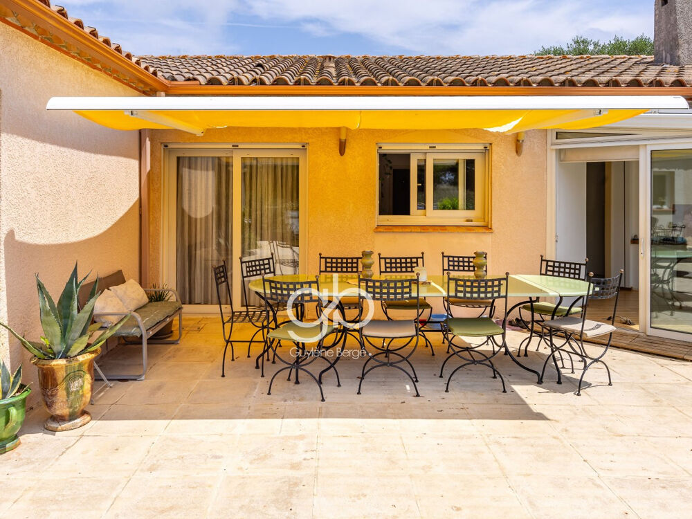 Vente Maison Villa PMR 4 chambres - Vue dégagée, piscine, jacuzzi Lattes