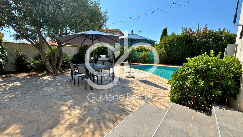 Vente Maison Villa T6 familiale avec piscine à Pérols   Quartier résidentiel recherché aux portes de Montpellier Perols