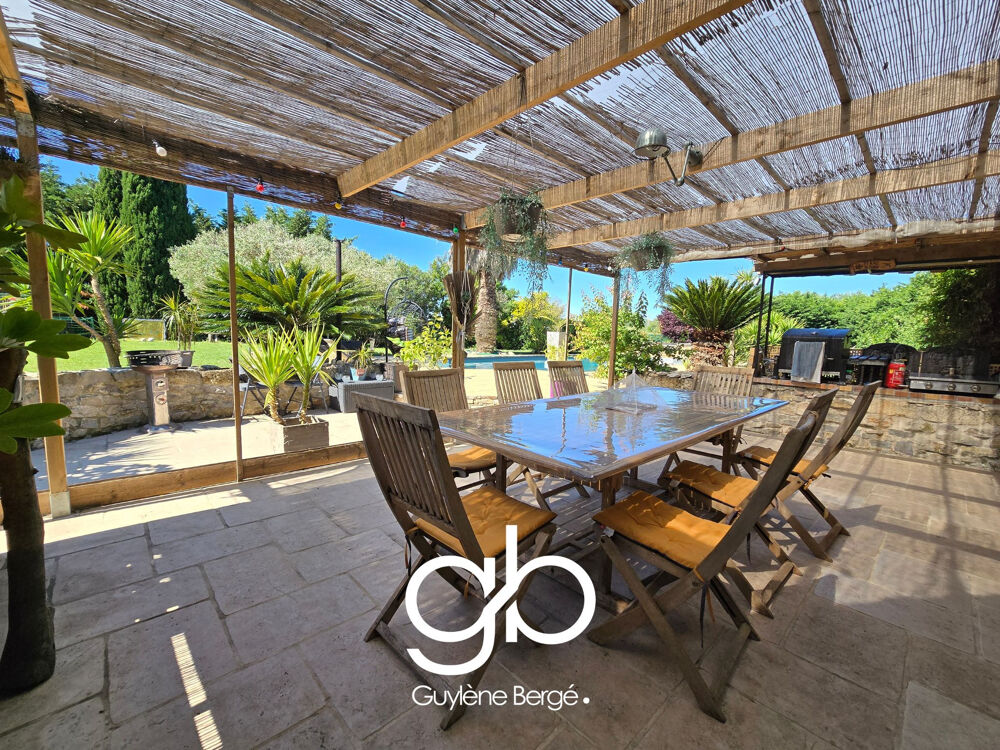 Vente Maison En Exclusivité   Mas de Caractère 146 m2 - Terrain 2000 m2 - Piscine Marsillargues