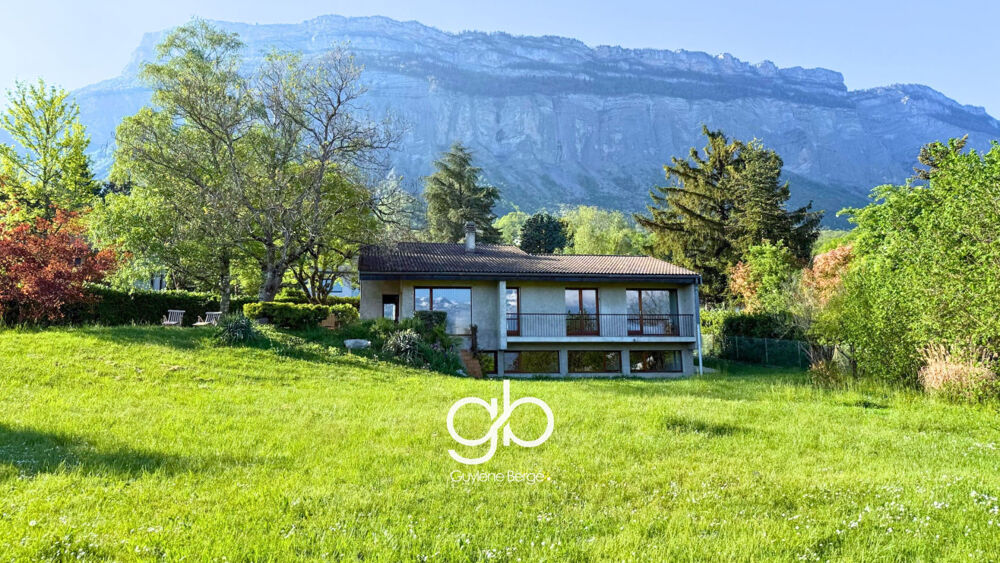 Vente Maison VILLA D'ARCHITECTE AVEC VUE PANORAMIQUE SUR BELLEDONNE ET LE VERCORS   HAUT MEYLAN Meylan