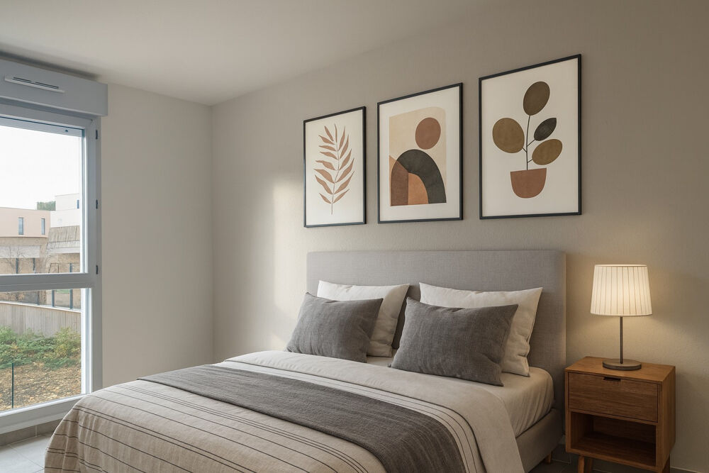 Vente Appartement Appartement T2 de 46 m2 avec balcon à Nîmes   Calme, lumineux et idéalement situé Nimes