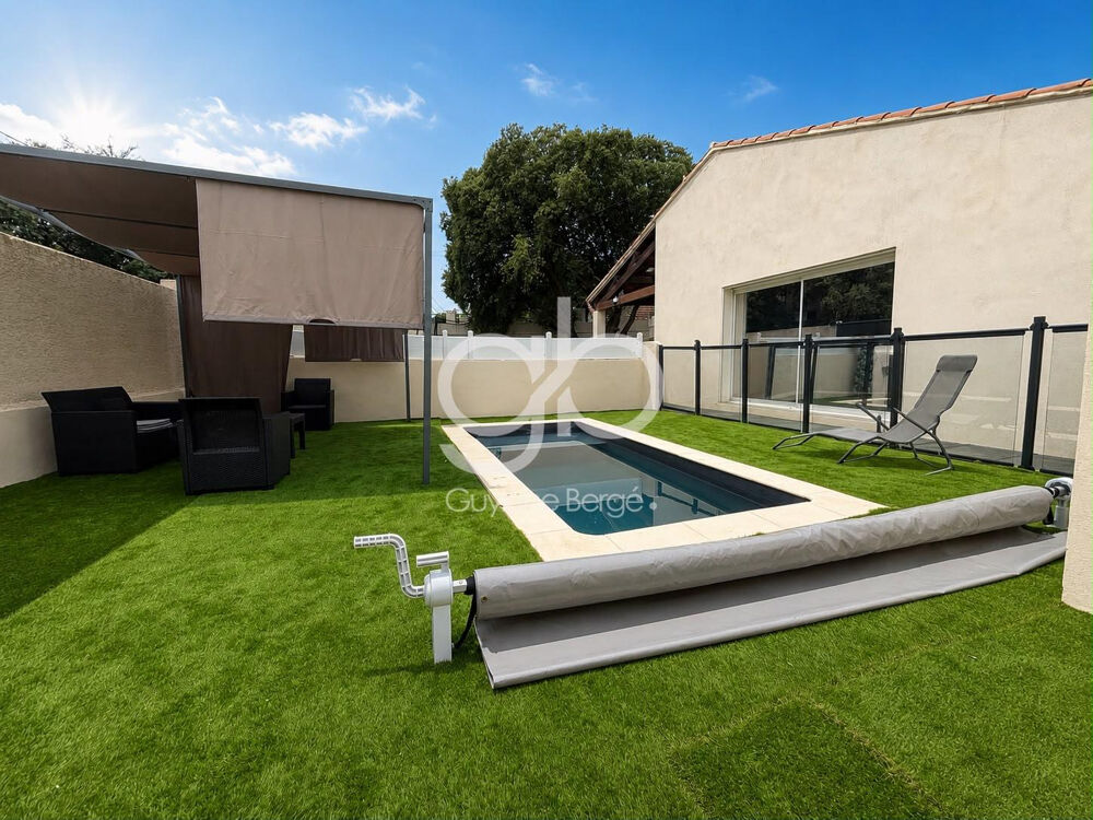 Vente Maison Maison plain-pied T4 102m2 piscine parcelle d'environ 500m2 Montpellier Plan des 4 Seigneurs Montpellier
