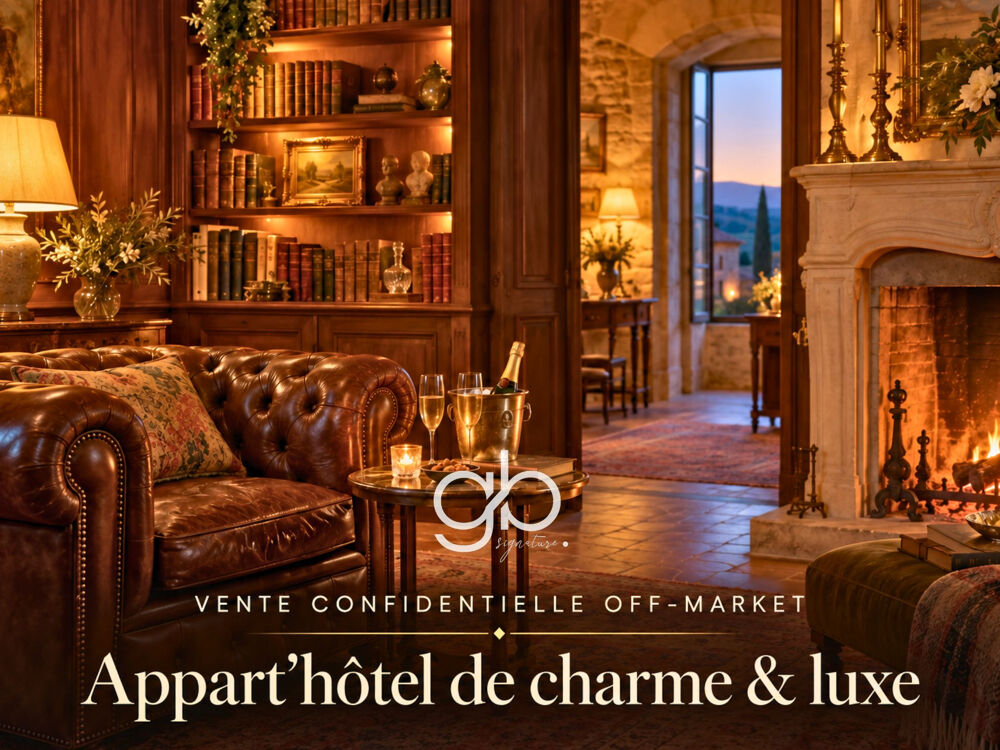 Vente Maison APPART-HÔTEL DE CHARME HAUT DE GAMME À VENDRE   VAUCLUSE   MURS ET FONDS DE COMMERCE   5 050 000 € Avignon