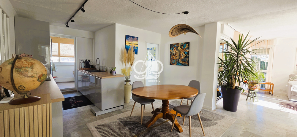 Appartement T4 85 m2 à La Grande-Motte en dernier étage