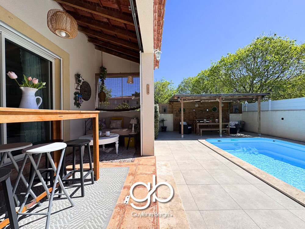 Maison contemporaine 131 m2 5 pièces Piscine Vergèze
