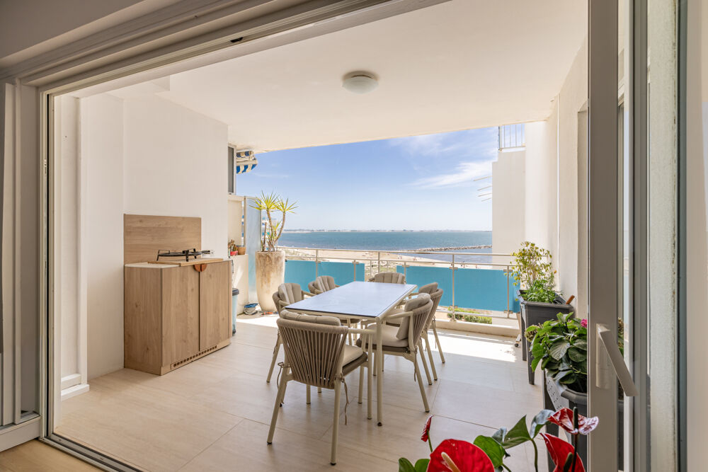 Vente Appartement OFF MARKET Grau du roi, Appartement 105m2 1 ère ligne, vue mer et traversant Le grau du roi