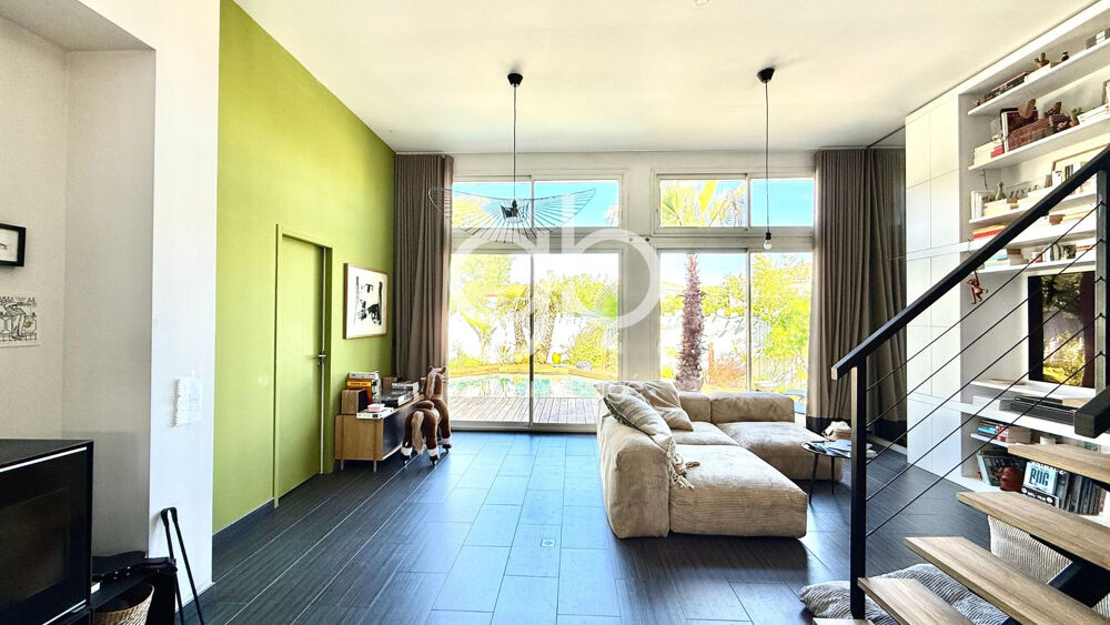 Vente Maison Villa T5 Moderne 140m2 Piscine Chauffée, Poêle à Bois - Le Crès 34920 Le cres