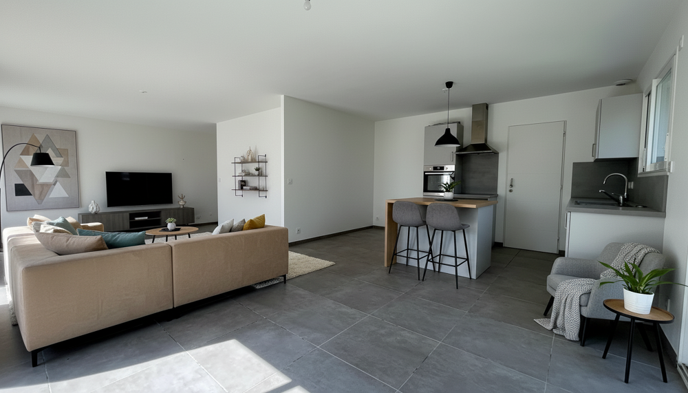 VILLA CONTEMPORAINE T4 DE 2023 AVEC JARDIN ET GARAGE MIREVAL