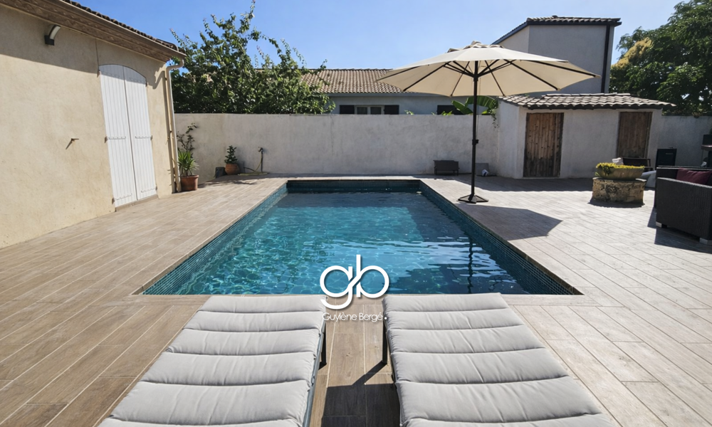Vente Maison VILLA INDÉPENDANTE AVEC PISCINE ET T2 INDÉPENDANT À 5 MIN DES PLAGES   CENTRE PÉROLS Perols