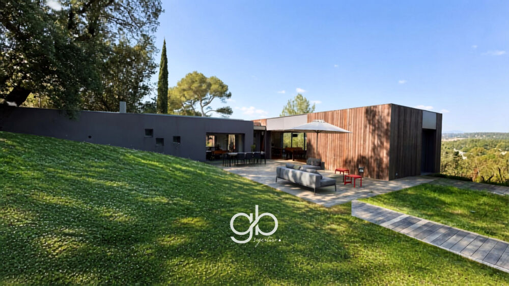 Vente Maison MAISON À VENDRE À CASTELNAU-LE-LEZ   VILLA D'ARCHITECTE DE PLAIN-PIED, 5 SUITES, PISCINE ET VUE Castelnau le lez