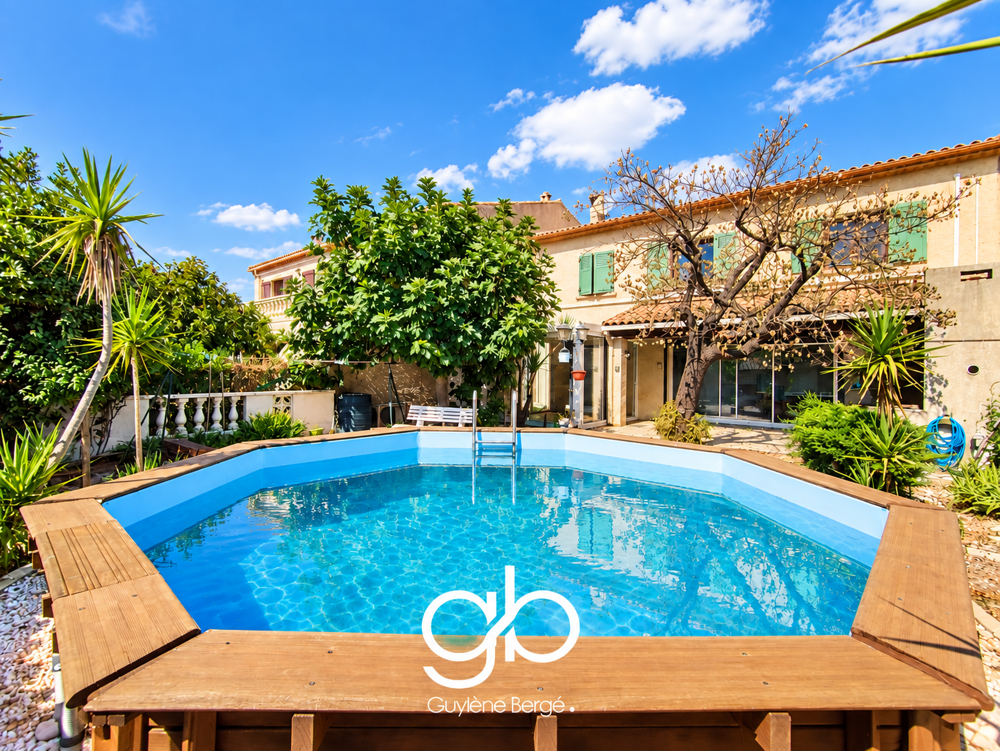 MAISON A VENDRE JACOU 4 CHAMBRES & COMBLES JARDIN PISCINE - PERGOLAS
