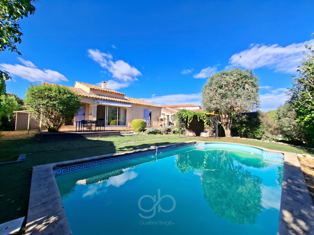 Vente Maison SOMMIERES (30250) | T5, 3 CHAMBRES | PLAIN-PIED | PISCINE, GRAND JARDIN AU CALME Sommieres