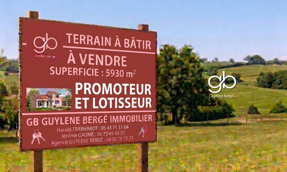 Vente Terrain TERRAIN À BÂTIR 5 930 M2 À ALIGNAN-DU-VENT   FONCIER POUR PROJET IMMOBILIER PROCHE PÉZENAS Alignan du vent