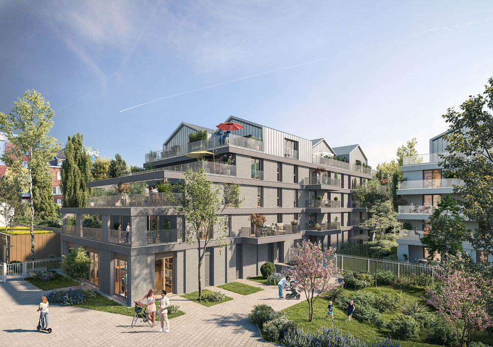 Vente Appartement Appartement 5 pièces 137 m² avec terrasse Marcq-en-baroeul