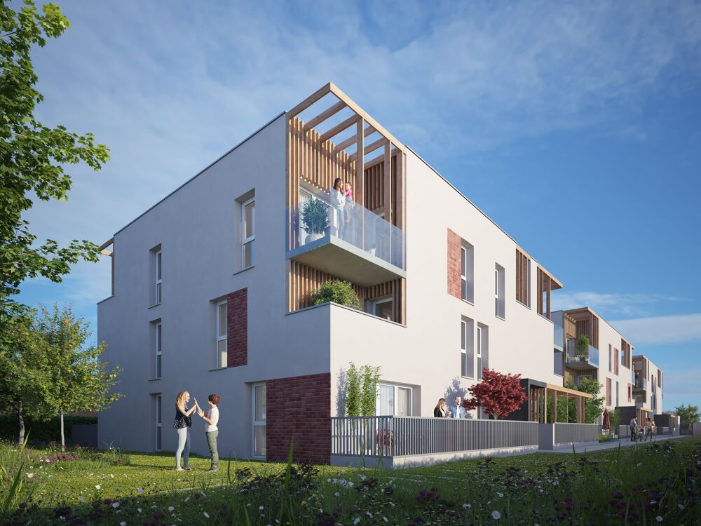 Appartement 3 pièces 64 m² avec terrasse