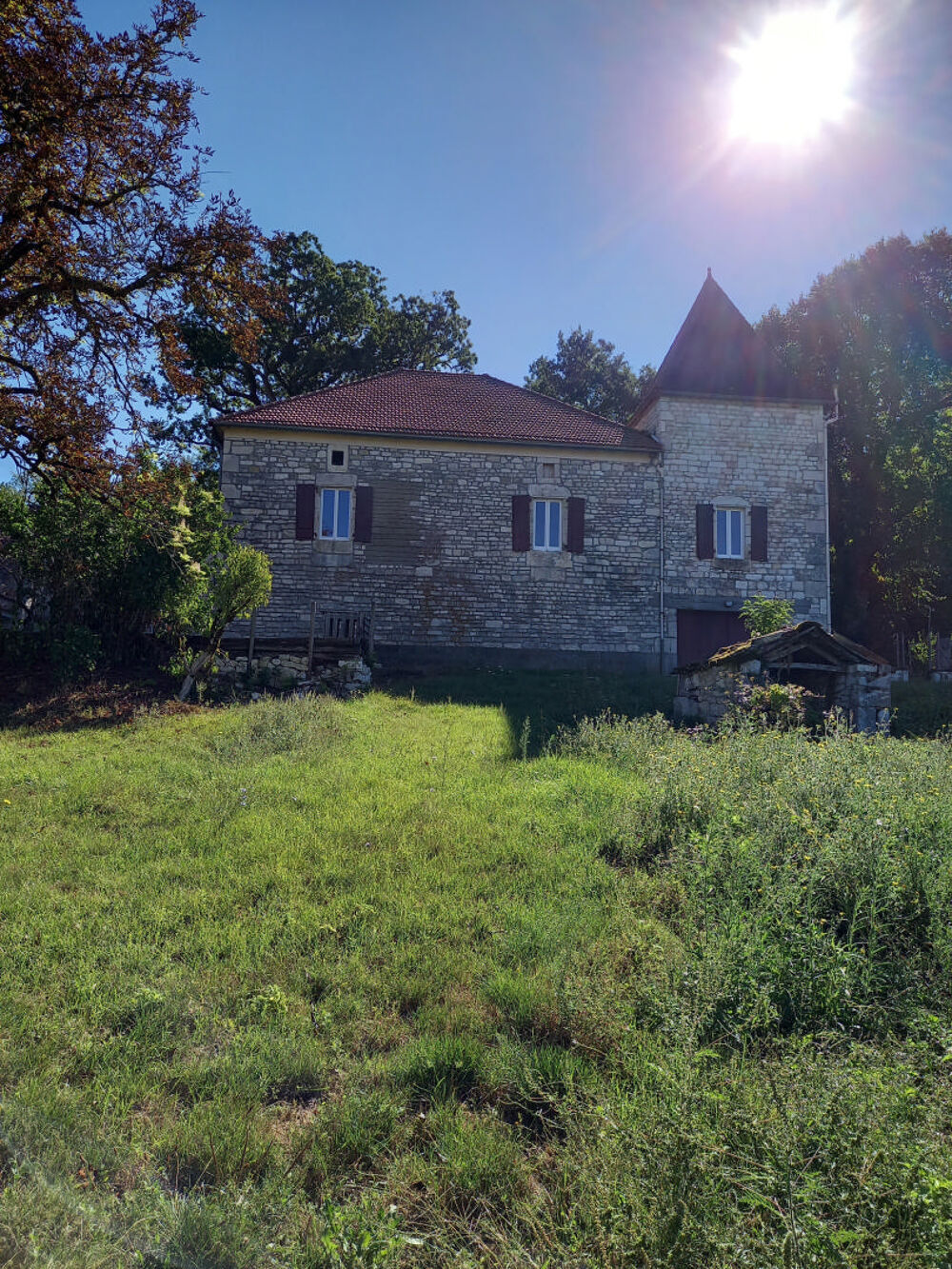 Vente Maison Rgion Sud-Cahors -  proprit en pierre rnove avec terrain (2739 m) Montcuq