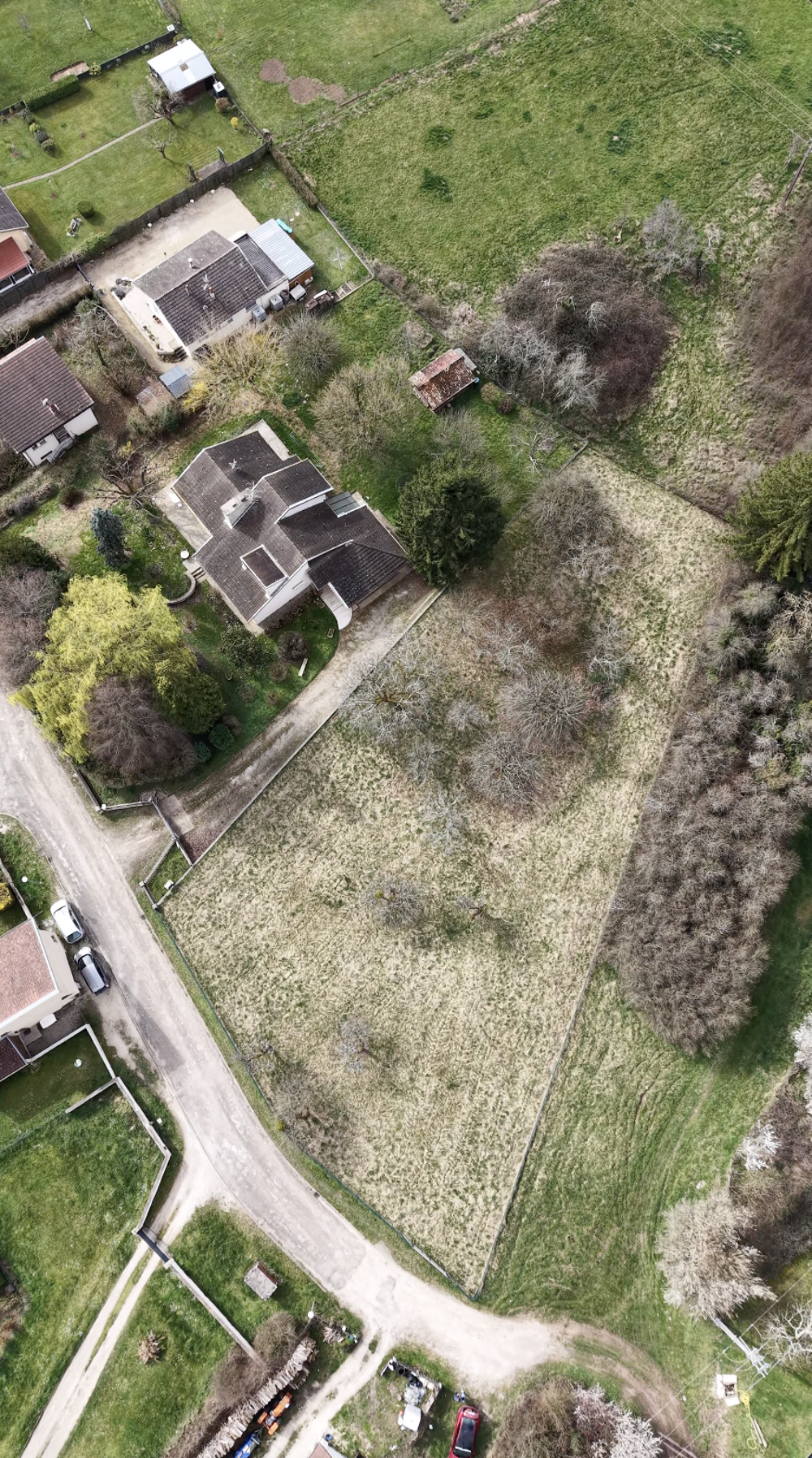 Vente Terrain Terrain constructible de 2159 m2 plat, en impasse Pesmes