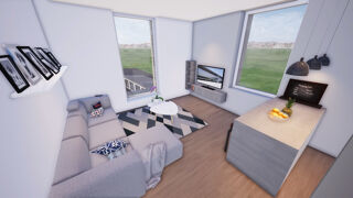  Appartement � vendre 2 pi�ces 43 m�