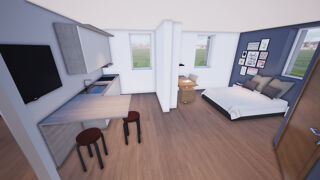  Appartement � vendre 1 pi�ce 30 m�