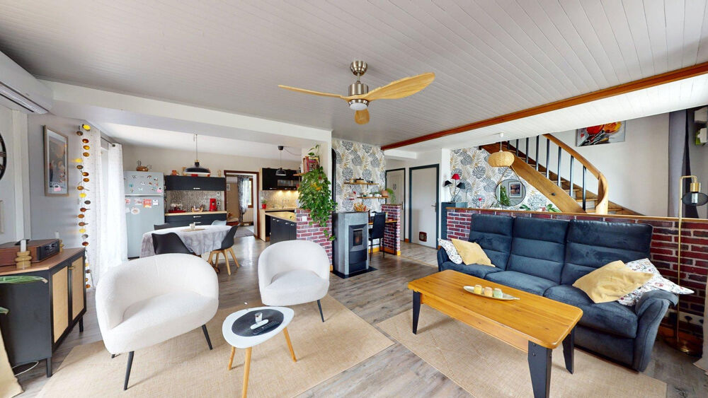 Vente Maison Pépite à Saint-Dizier-l'Évêque: Maison familiale avec vaste grange sur plus de 10 ares de terrain St dizier l eveque