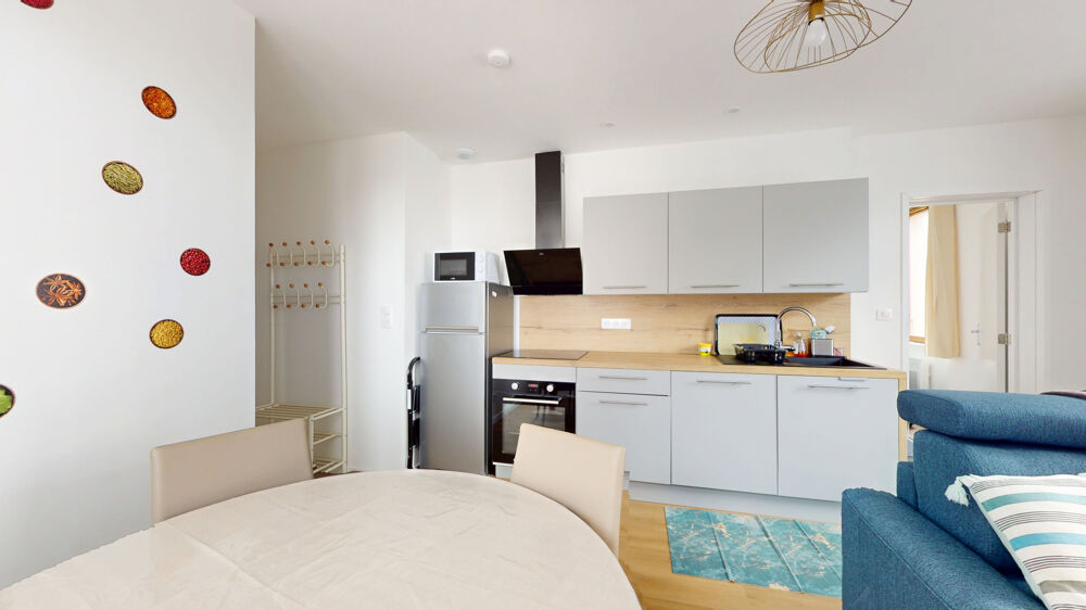 Location Appartement T2 meublé 34,07 m2   Cravanche   Secteur calme et recherché Belfort