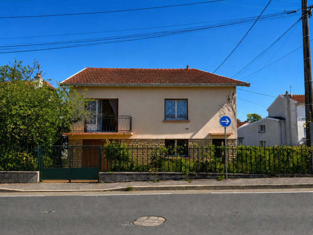Maison 4 pièces avec jardin et garage