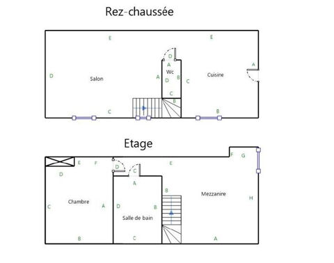  Appartement � louer 2 pi�ces 57 m�