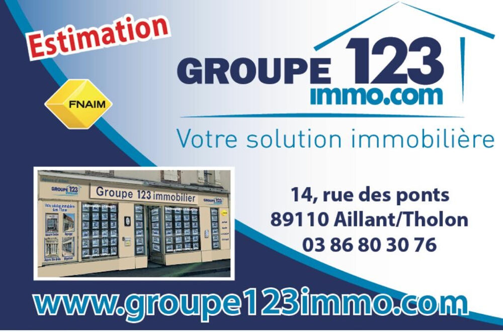 Vente Terrain Terrain constructible de 2388 m2 Aillant sur tholon