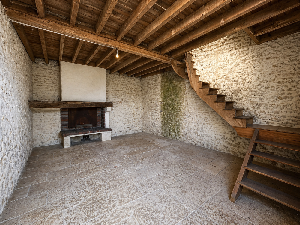 Maison de village avec dépendances et terrain fort potentiel