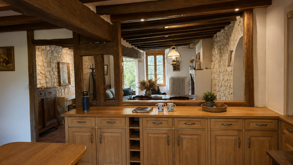 Belle maison de charme à finir de rénover, 3 chambres
