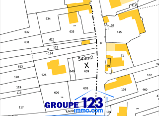  Terrain � vendre 543 m�