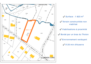 Terrain � vendre 1823 m�