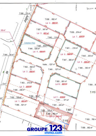  Terrain � vendre 600 m�