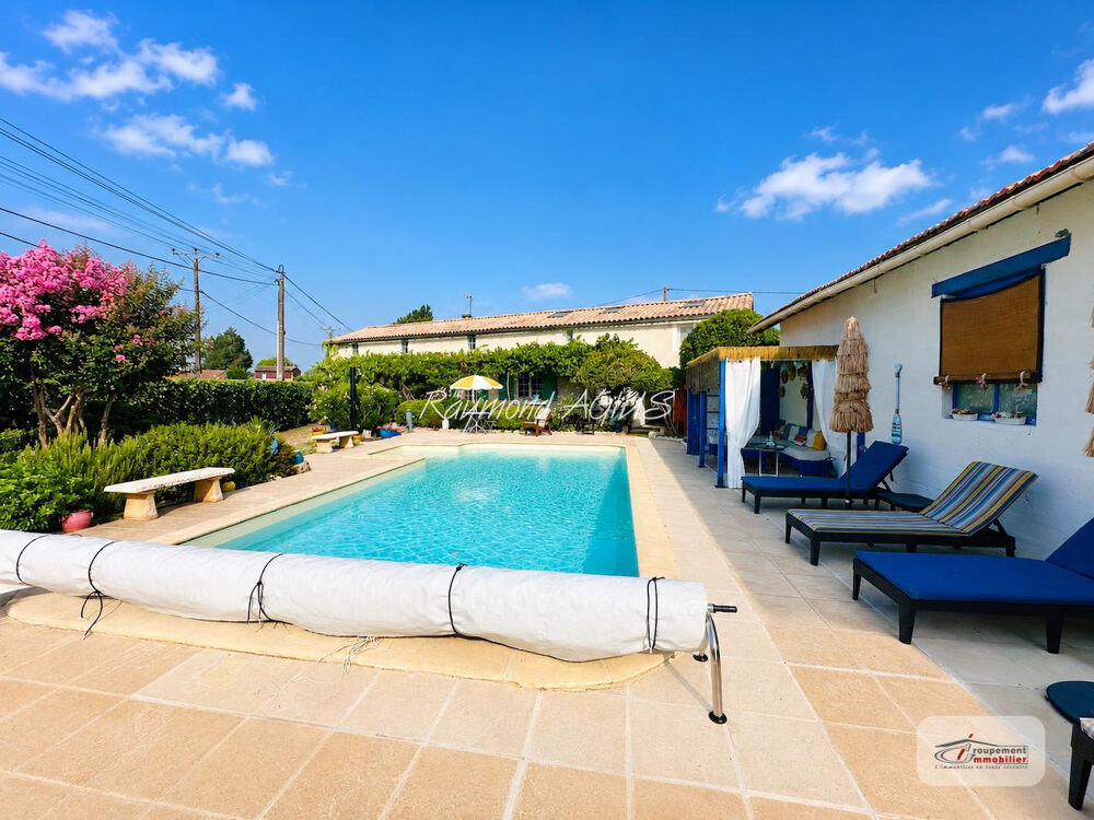 Vente Maison Charmante longère de vigneron avec studio, piscine et séchoir traditionnel Pineuilh