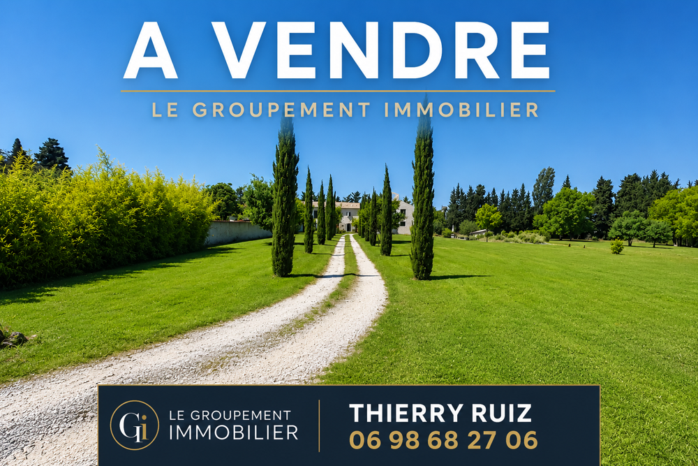 Mas provençal en pierre rénové Piscine 1 hectare Dépendance Proche LIsle-sur-la-Sorgue Luberon