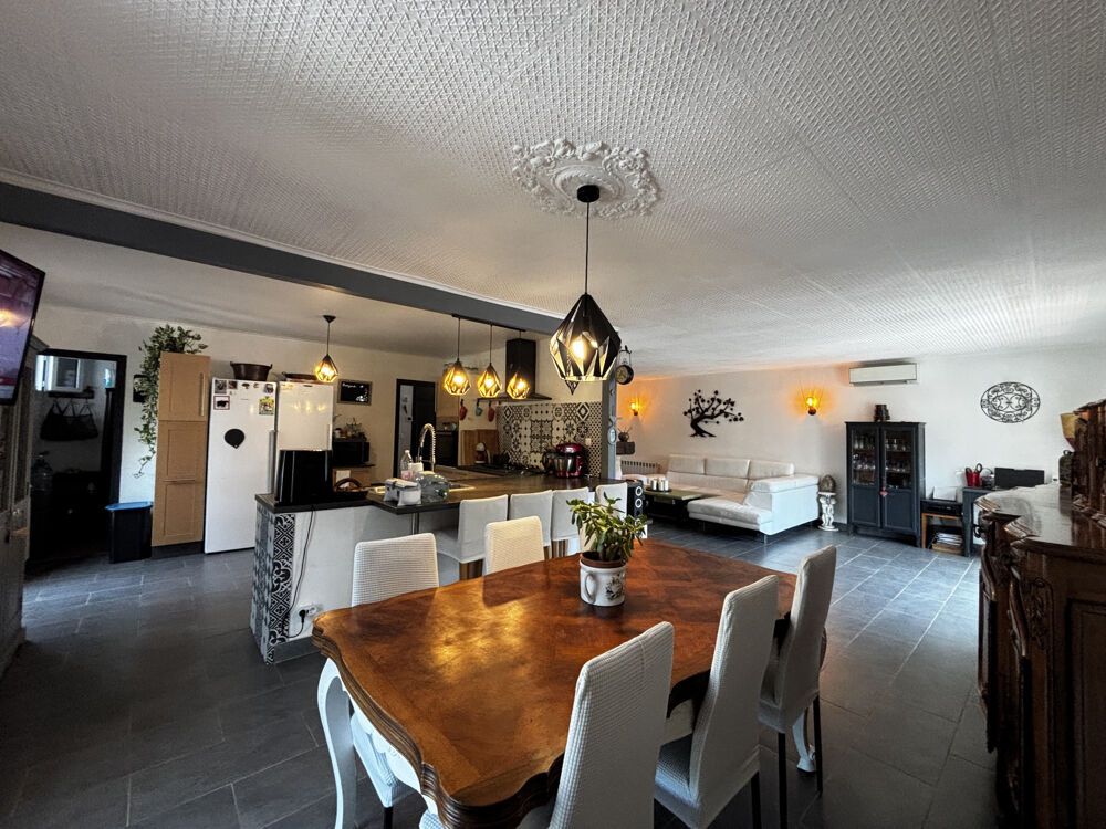 Vente Maison PROCHE PEZENAS -  MAISON INDEPENDANTE DE PLAIN PIED 3 CHAMBRES TERRAIN 1345M2 GRAND TERRAIN CLOS Nizas