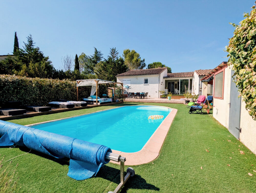 Vente Maison Villa plain-pied, piscine et terrain à potentiel La tour sur orb