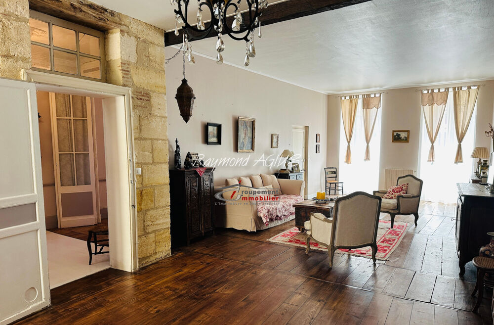Vente Maison Elégante résidence de caractère du 18ème siècle avec cour et jardin Port ste foy ponchapt