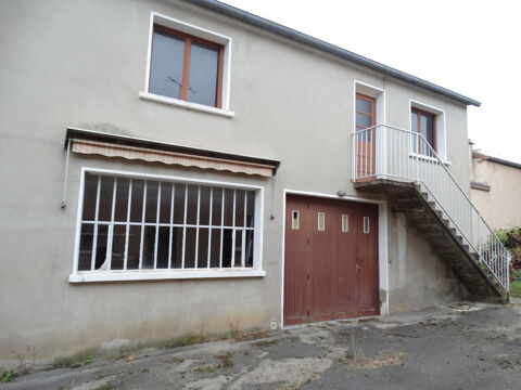   Terrain + maison + entrepôt 