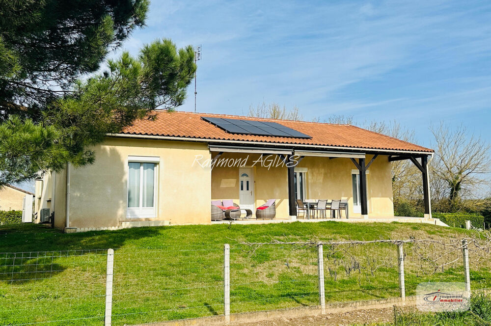 Exceptionnelle maison de plain-pied avec 4 chambres et vue sur la campagne et la rivière