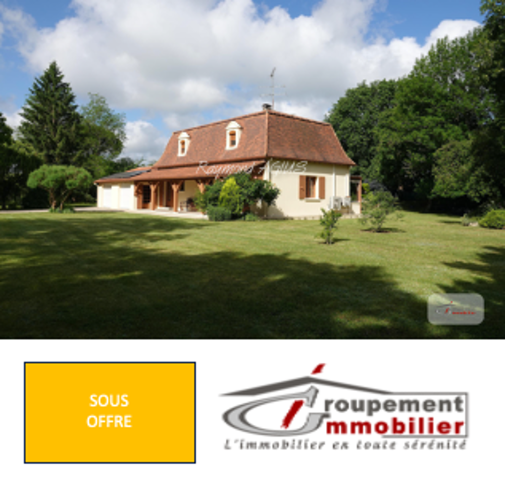** SOUS OFFRE ** Maison traditionnelle immaculée de 4 chambres avec jardins paysagers à la périphérie d'Eymet