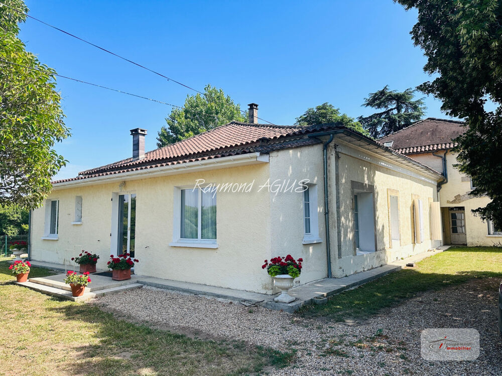 Superbe propriété au bord de la rivière avec maison d'amis, piscine et vue panoramique sur la Dordogne
